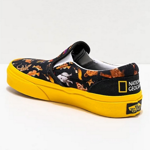 VANS x National Geographic Slip-On Ark Skate Shoes Unisex Youth 5 / Womens 6.5 - Picture 2 of 5